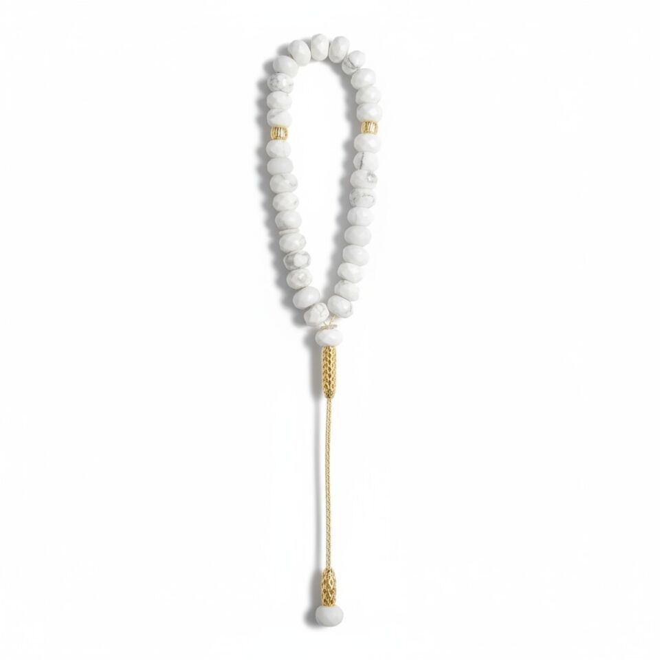 Bileklik Tespih Premium Serisi (Havlit) 8*5 mm