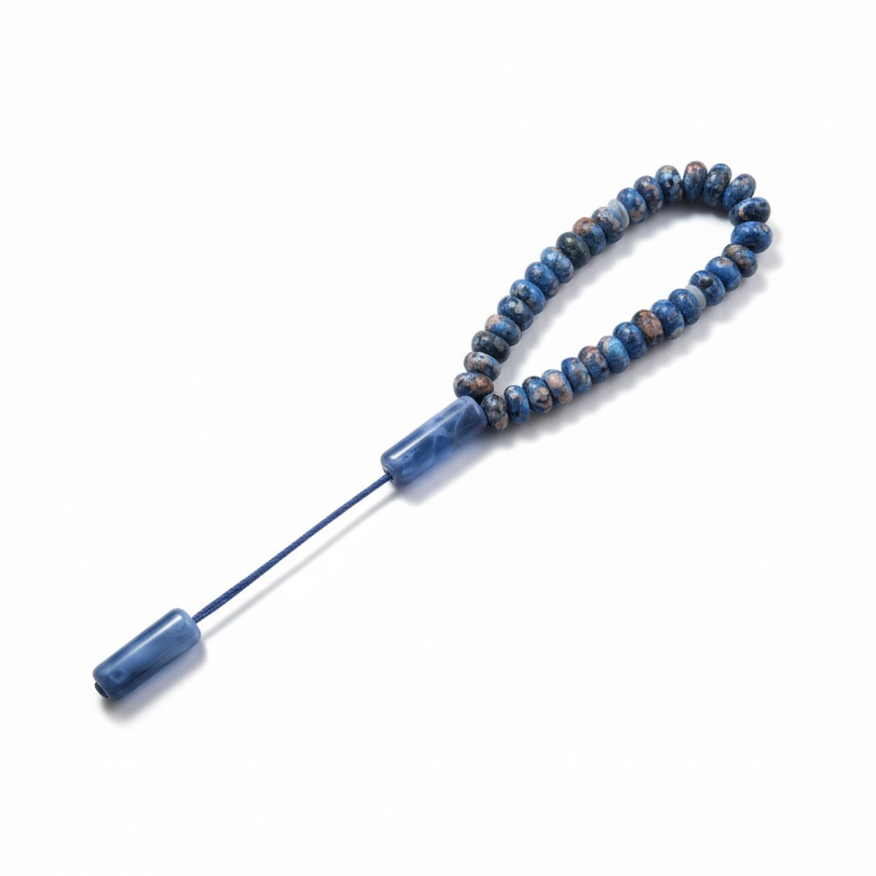 Bileklik Tespih Premium Serisi (Okyanus Ceyt) 8*5 mm Lİ