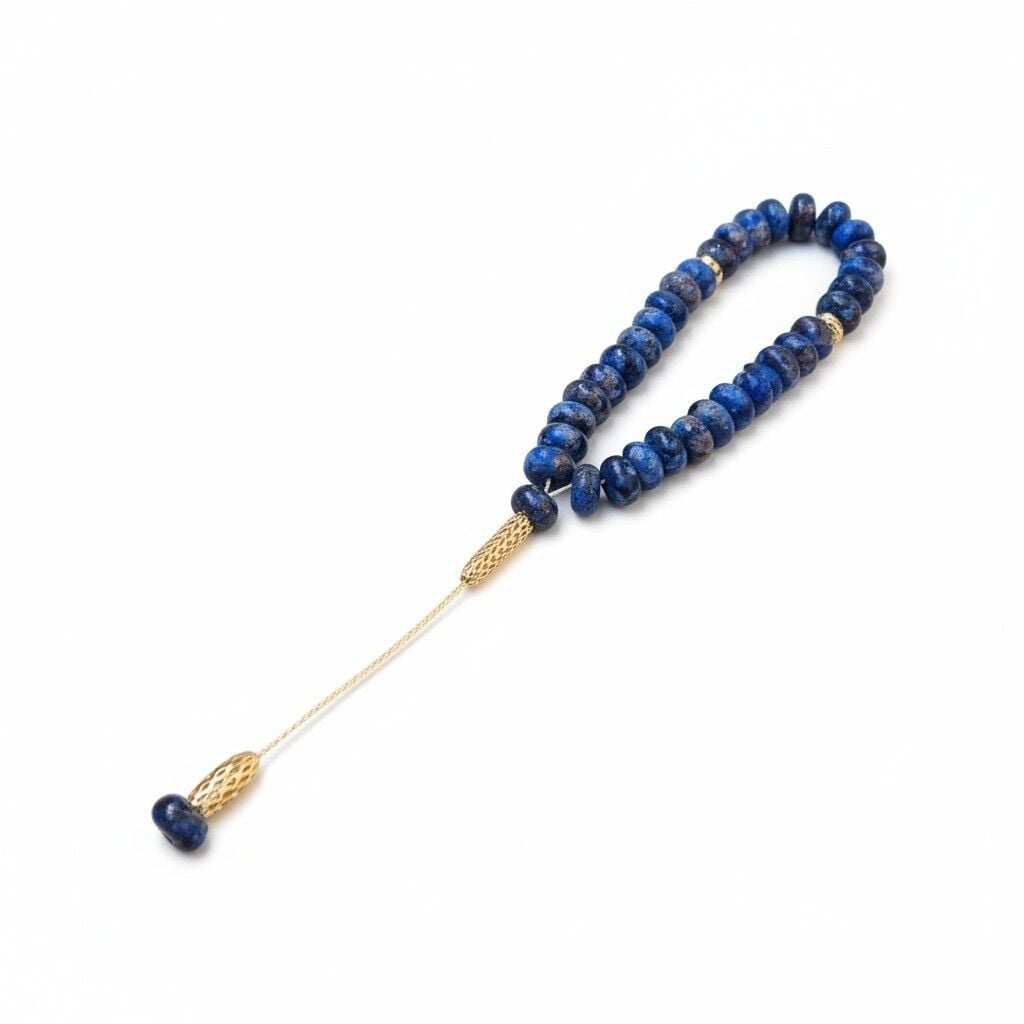 Bileklik Tespih Premium Serisi (Okyanus Ceyt) 8*5 mm