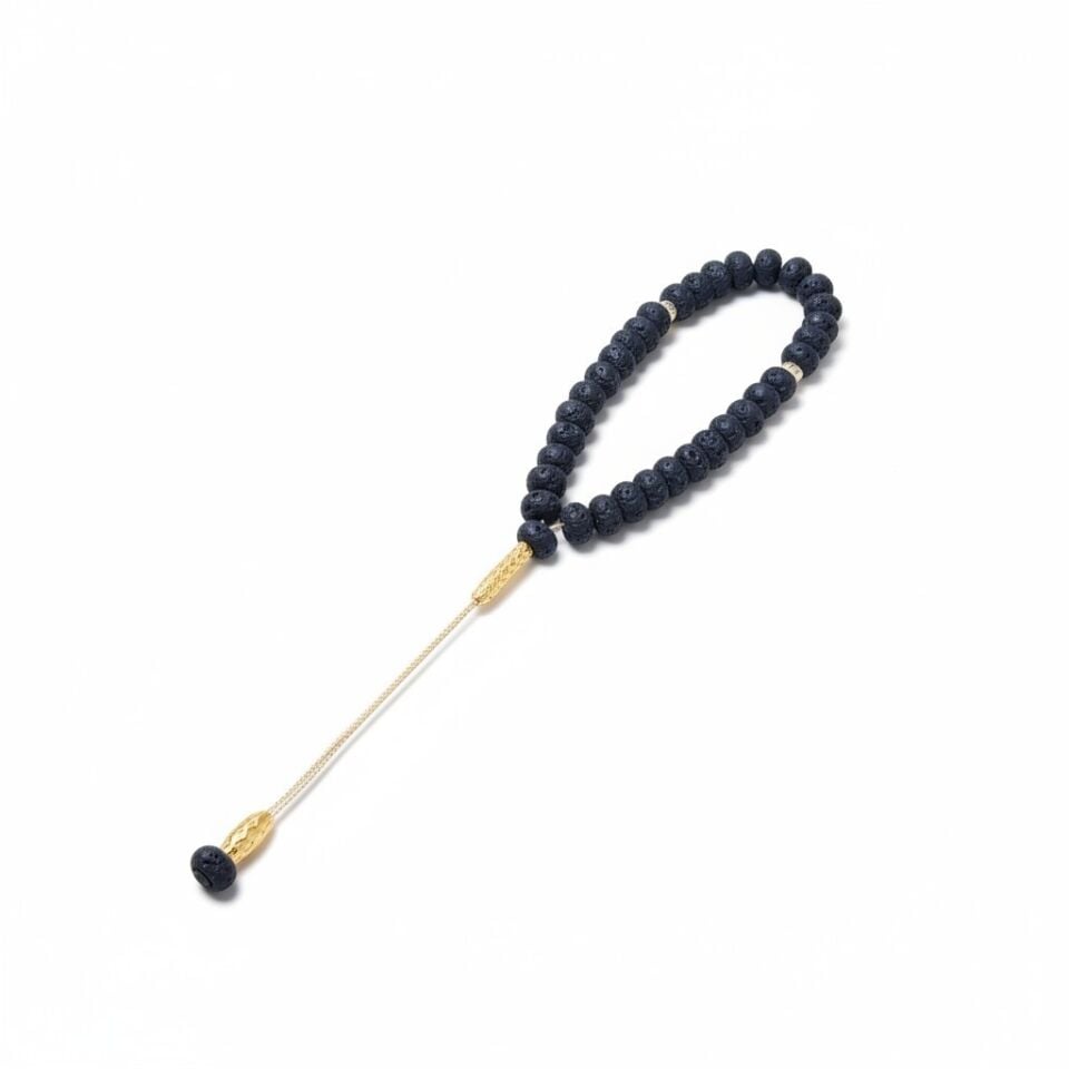 Bileklik Tespih Premium Serisi (Lav Taşı) 8*5 mm Sİ