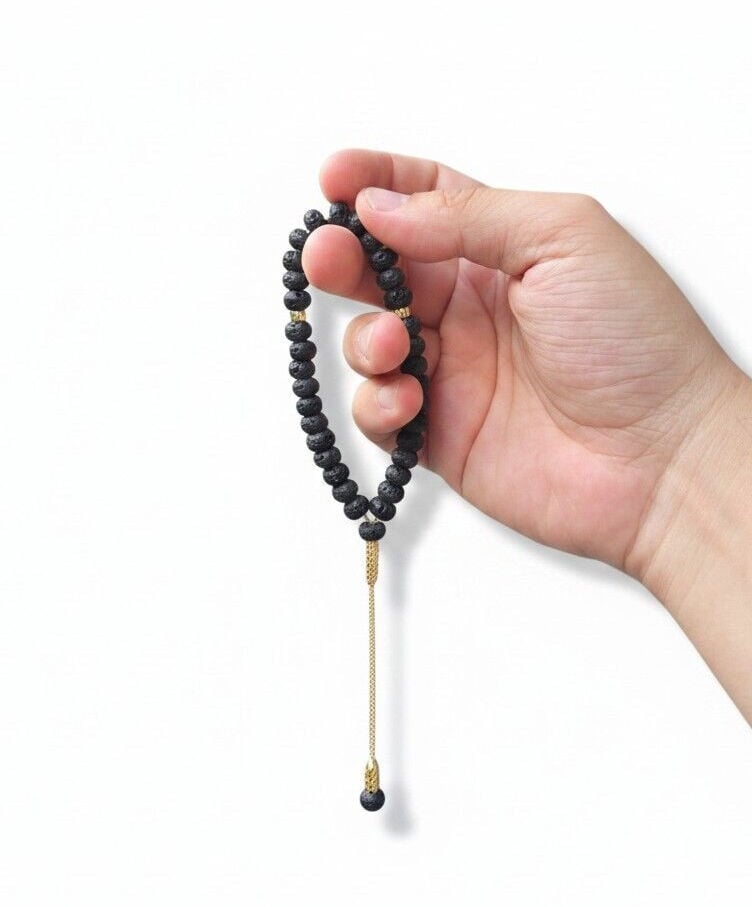 Bileklik Tespih Premium Serisi (Lav Taşı) 8*5 mm