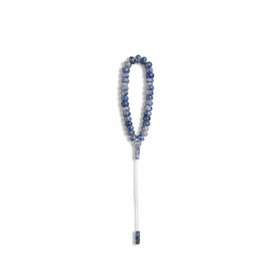 Bileklik Tespih Premium Serisi (Sodalit) 8*5 mm Lİ