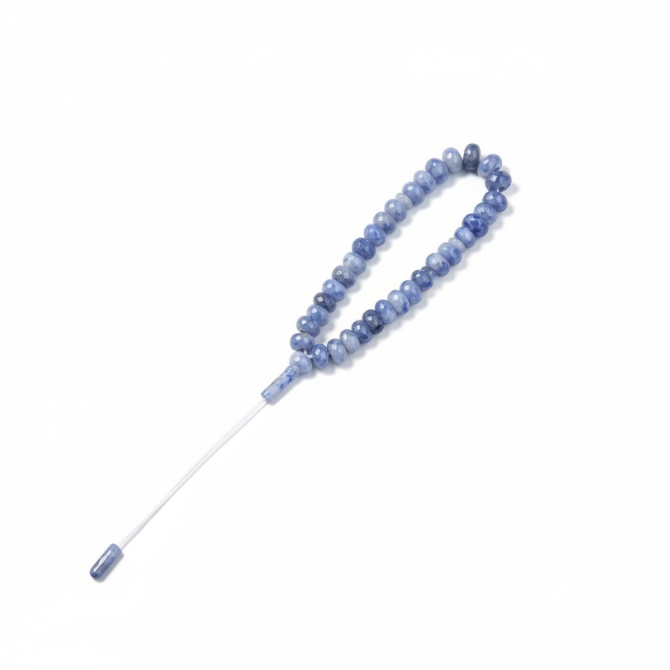 Bileklik Tespih Premium Serisi (Sodalit) 8*5 mm Lİ