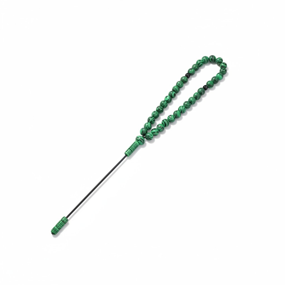 Bileklik Tespih Premium Serisi (Malakit) 6 mm Yİ
