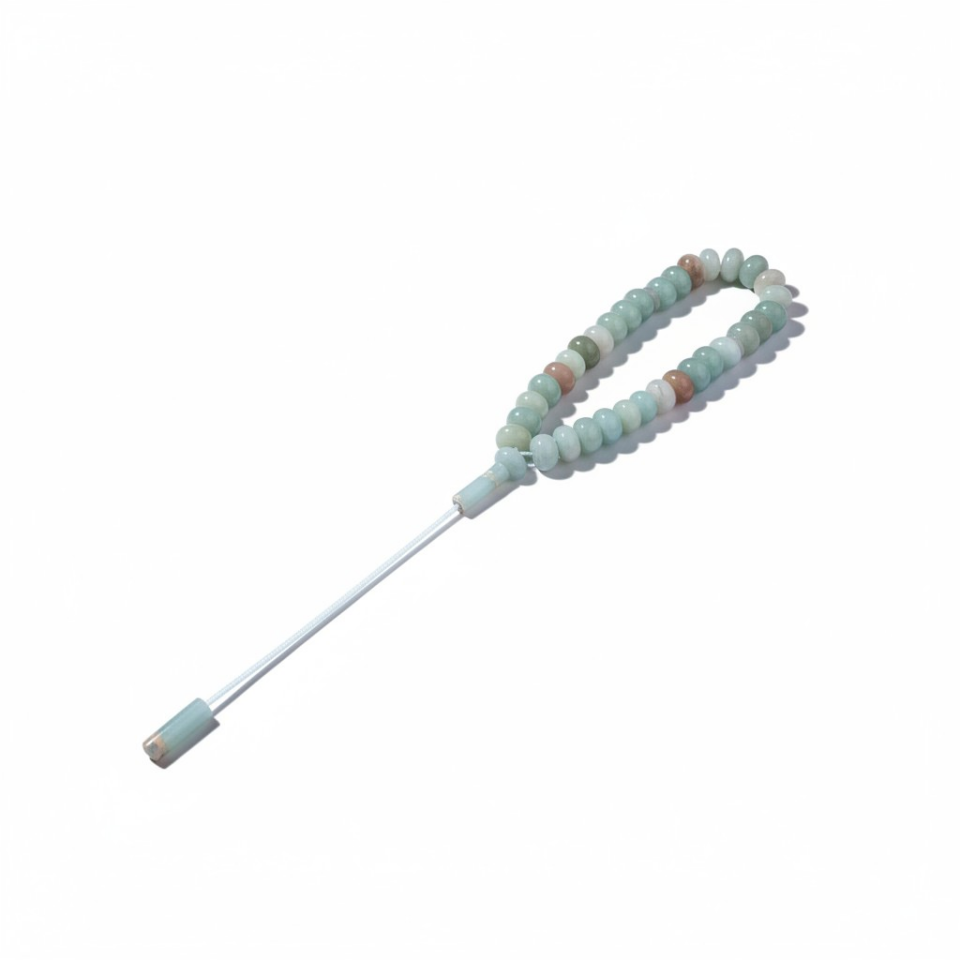 Bileklik Tespih Premium Serisi (Amozonit) 8*5 mm