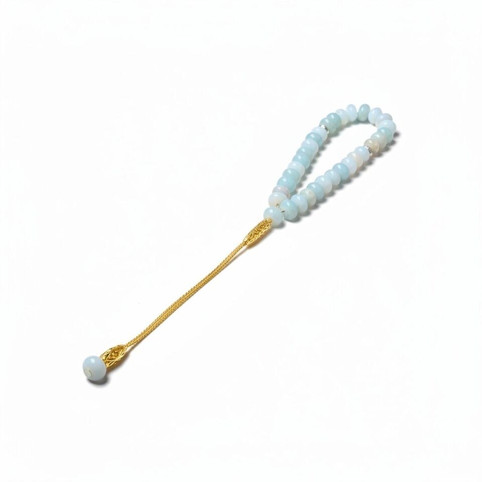 Bileklik Tespih Premium Serisi (Amozonit) 8*5 mm