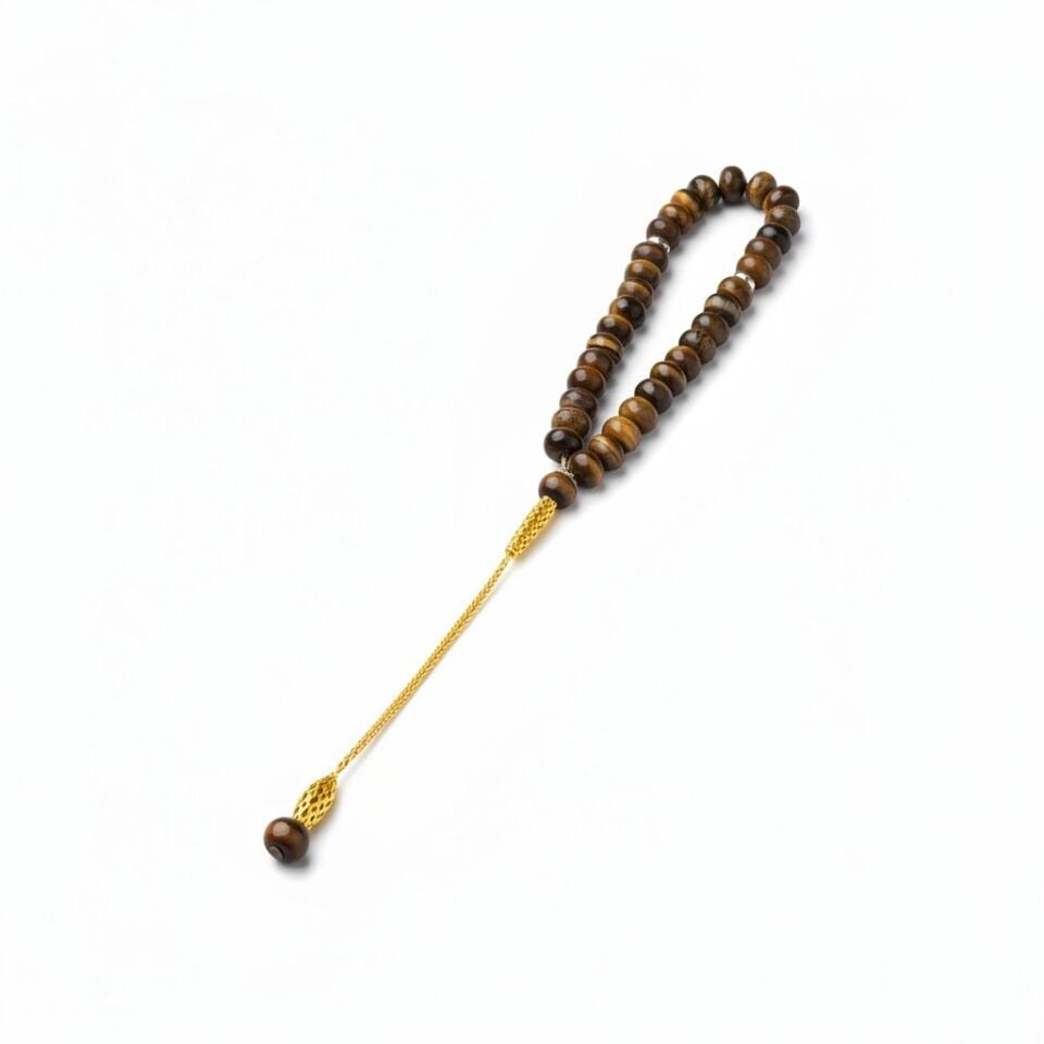 Bileklik Tespih Premium Serisi (Kaplangözü) 8*5 mm KHİ