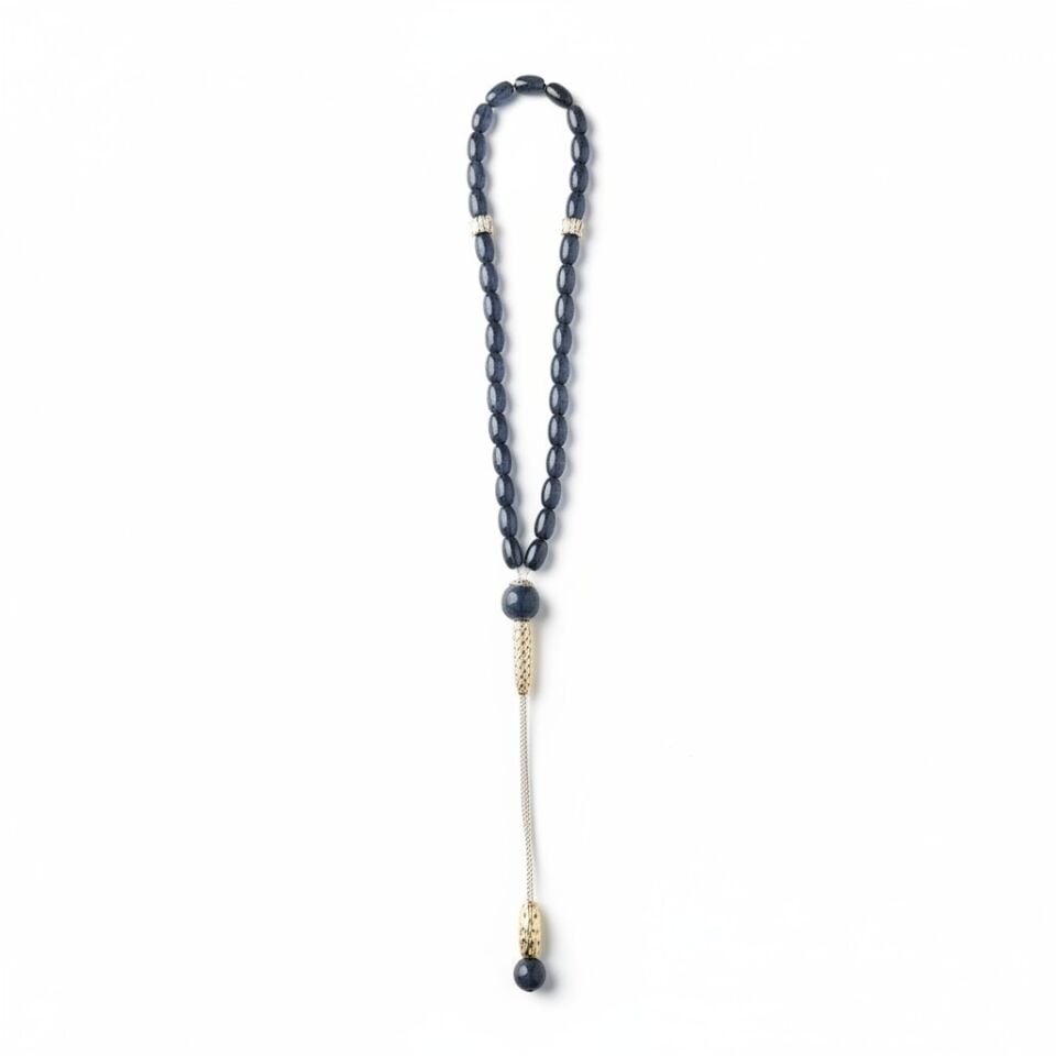 Bileklik Tespih Premium Serisi (Hematit Arpa) 6 mm